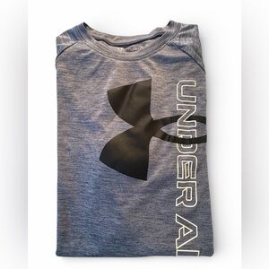 Under Armor Short Sleeve Blue T-Shirt Boys Youth XL